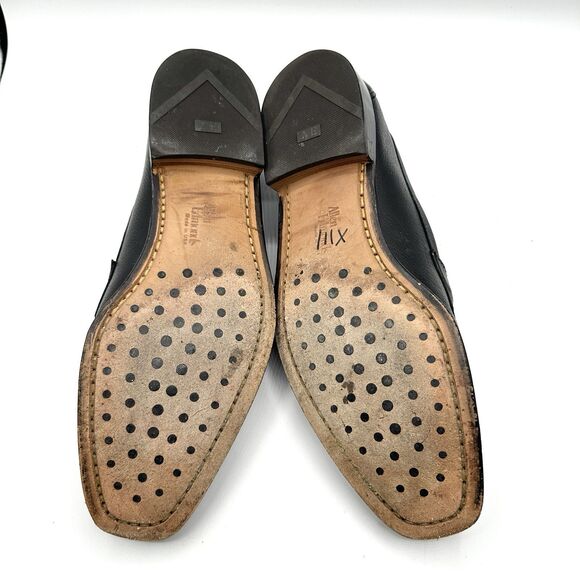 Allen Edmonds Vincent Black Leather Penny Loafers Mens 8.5 D Shoes